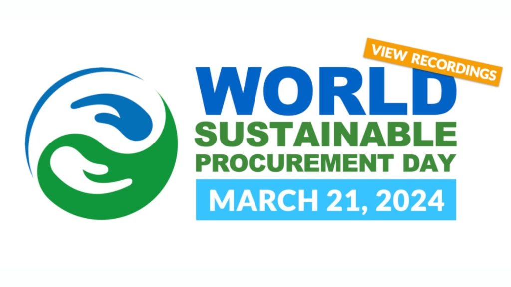 The World Sustainable Procurement Day 2024